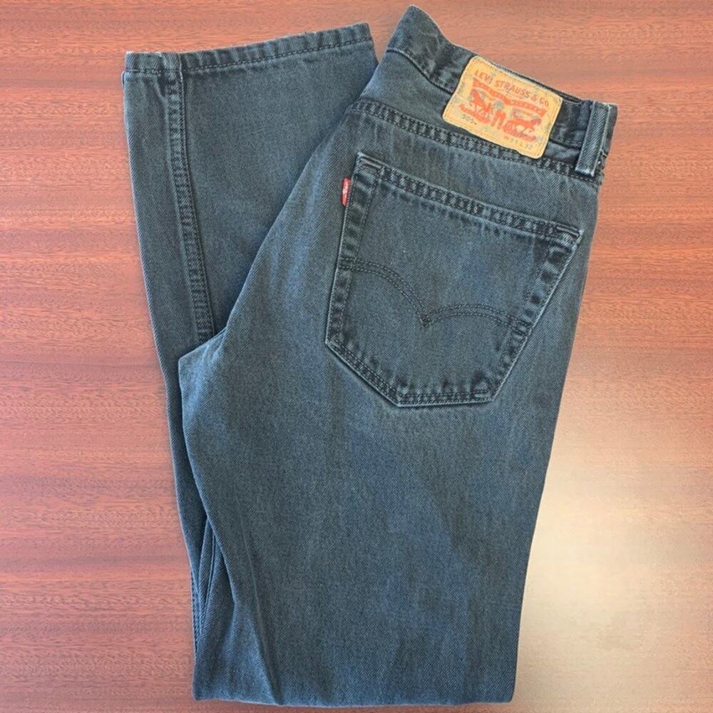 Men's 505 Levi's Black Tiny Jeans